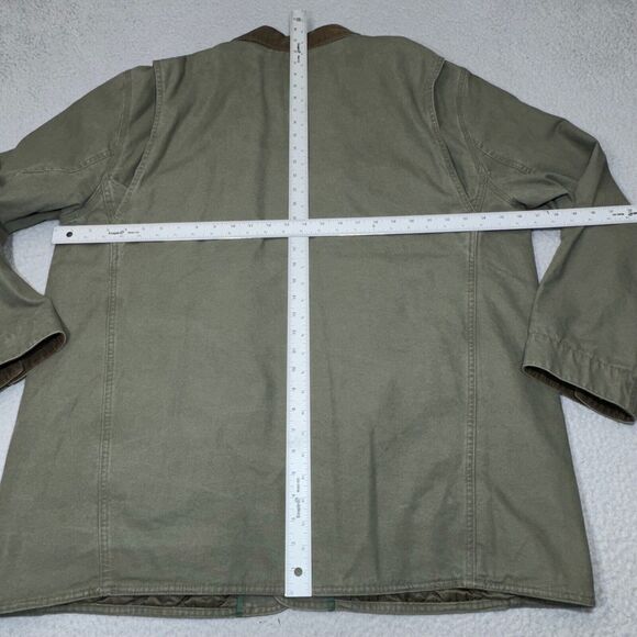 COPY - Orvis Jacket Men Extra Large Green Barn Coat Chore Hunting Corduroy Coll… - Picture 15 of 16